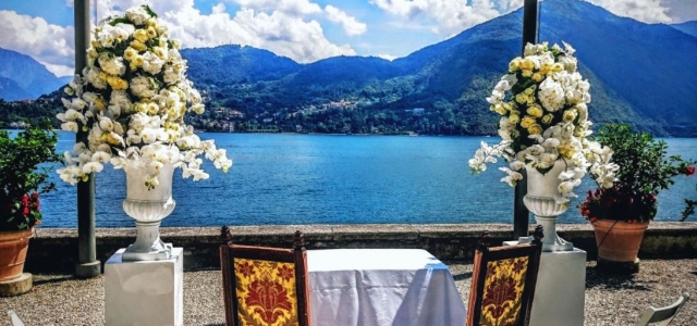 Wedding in a Villa on Como Lake